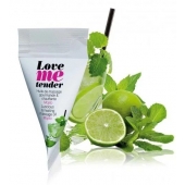 Съедобное согревающее массажное масло Love Me Tender Mojito с ароматом мохито - 10 мл. - Love to Love - купить с доставкой в Рубцовске