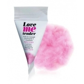Съедобное согревающее массажное масло Love Me Tender Cotton Candy с ароматом сладкой ваты - 10 мл. - Love to Love - купить с доставкой в Рубцовске