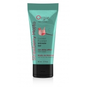 Съедобный интимный гель Orgie Lube Tube Cocktail Strawberry Mojito - 50 мл. - ORGIE - купить с доставкой в Рубцовске