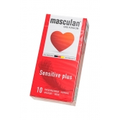Презервативы Masculan Sensitive plus - 10 шт. - Masculan - купить с доставкой в Рубцовске