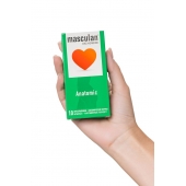 Презервативы анатомической формы Masculan Anatomic - 10 шт. - Masculan - купить с доставкой в Рубцовске