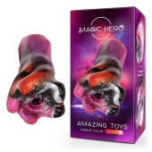 Разноцветный фантазийный мастурбатор - Bior toys - в Рубцовске купить с доставкой