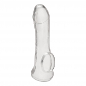 Прозрачная насадка на пенис Transparent Penis Enhancing Sleeve Extension - 15,9 см. - BlueLine - в Рубцовске купить с доставкой