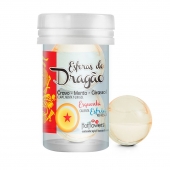 Интимный гель Esferas do Dragao Hot Ball с охлаждающе-разогревающим эффектом (2 шарика по 3 гр.) - HotFlowers - купить с доставкой в Рубцовске