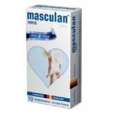 Ультратонкие презервативы Masculan Ultra Fine с обильной смазкой - 10 шт. - Masculan - купить с доставкой в Рубцовске