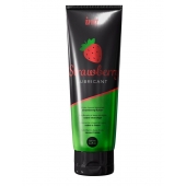 Смазка на водной основе с ароматом клубники Strawberry Lubricant - 100 мл. - INTT - купить с доставкой в Рубцовске