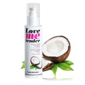 Съедобное согревающее массажное масло Love Me Tender Cocos с ароматом кокоса - 100 мл. - Love to Love - купить с доставкой в Рубцовске