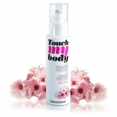 Силиконовый лубрикант 2-в-1 Touch My Body с ароматом вишнёвого цвета - 100 мл. - Love to Love - купить с доставкой в Рубцовске