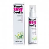 Силиконовый лубрикант 2-в-1 Touch My Body с ароматом моной - 100 мл. - Love to Love - купить с доставкой в Рубцовске