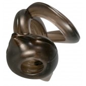 Черное эрекционное кольцо для пениса и мошонки - Orion - в Рубцовске купить с доставкой