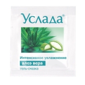Гель-смазка «Услада с алоэ» - 3 гр. - Биоритм - купить с доставкой в Рубцовске