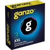 Презервативы увеличенного размера Ganzo XXL - 3 шт. - Ganzo - купить с доставкой в Рубцовске