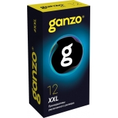 Презервативы увеличенного размера Ganzo XXL - 12 шт. - Ganzo - купить с доставкой в Рубцовске