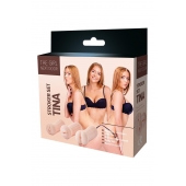 Набор из 3 мастурбаторов The Girl Next Door Tina - Dream Toys - в Рубцовске купить с доставкой