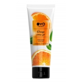 Лубрикант на водной основе OYO Aroma Gel Orange с ароматом апельсина - 75 мл. - OYO - купить с доставкой в Рубцовске