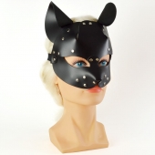 Черная кржаная маска Pussy - Sitabella - купить с доставкой в Рубцовске
