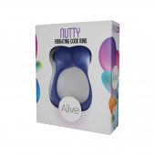 Синее эрекционное виброкольцо Nutty - Adrien Lastic - в Рубцовске купить с доставкой