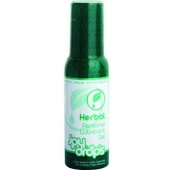 Смазка на водной основе JoyDrops Herbal - 100 мл. - JoyDrops - купить с доставкой в Рубцовске