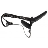 Женский страпон с вагинальной пробкой - 15 см. - Orion - купить с доставкой в Рубцовске