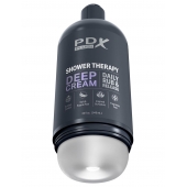 Мастурбатор в бутылке Shower Therapy Deep Cream - Pipedream - в Рубцовске купить с доставкой