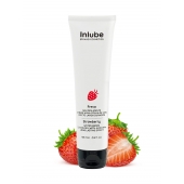 Лубрикант на водной основе Nuei Inlube с алоэ вера и ароматом клубники - 100 мл. - Nuei cosmetics - купить с доставкой в Рубцовске