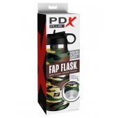 Мастурбатор в камуфляжной колбе Fap Flask - Pipedream - в Рубцовске купить с доставкой