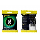 Ультратонкие презервативы Ganzo Ultra thin в мягкой упаковке - 3 шт. - Ganzo - купить с доставкой в Рубцовске
