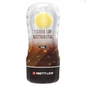 Прозрачный текстурированный мастурбатор Vacuum Cup Masturbator Stellar - Baile - в Рубцовске купить с доставкой