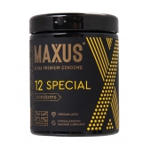 Презервативы с точками и рёбрами MAXUS Special - 12 шт. - Maxus - купить с доставкой в Рубцовске