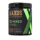 Презервативы MAXUS Mixed - 12 шт. - Maxus - купить с доставкой в Рубцовске