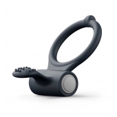 Черное эрекционное кольцо Power Clit - Dorcel - в Рубцовске купить с доставкой