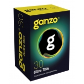 Супертонкие презервативы Ganzo Ultra thin - 30 шт. - Ganzo - купить с доставкой в Рубцовске