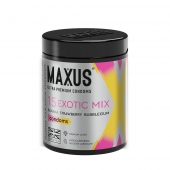 Цветные ароматизированные презервативы MAXUS Exotic Mix - 15 шт. - Maxus - купить с доставкой в Рубцовске