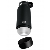 Черный мастурбатор в виде бутылки Fap Flask - Pipedream - в Рубцовске купить с доставкой
