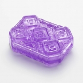 Фиолетовый мастурбатор-стимулятор Tenga Uni Amethyst - Tenga - в Рубцовске купить с доставкой
