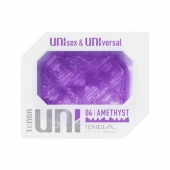 Фиолетовый мастурбатор-стимулятор Tenga Uni Amethyst - Tenga - в Рубцовске купить с доставкой
