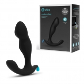 Черный утяжеленный анальный стимулятор Rocker Plug - 12 см. - b-Vibe - в Рубцовске купить с доставкой