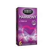 Презервативы с рёбрышками Domino Harmony - 6 шт. - Domino - купить с доставкой в Рубцовске