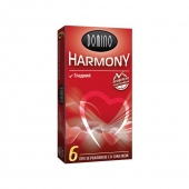 Гладкие презервативы Domino Harmony - 6 шт. - Domino - купить с доставкой в Рубцовске