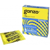 Классические презервативы с обильной смазкой Ganzo Classic - 3 шт. - Ganzo - купить с доставкой в Рубцовске