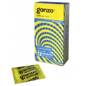 Классические презервативы с обильной смазкой Ganzo Classic - 12 шт. - Ganzo - купить с доставкой в Рубцовске