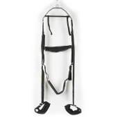 Черные секс-качели из широких ремней - Orion - купить с доставкой в Рубцовске