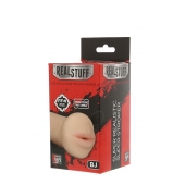Нежный мастурбатор-ротик REALSTUFF 5INCH MASTURBATOR BJ - Dream Toys - в Рубцовске купить с доставкой