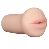Нежный мастурбатор-ротик REALSTUFF 5INCH MASTURBATOR BJ - Dream Toys - в Рубцовске купить с доставкой