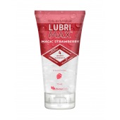 Интимный гель-смазка на водной основе Lubrimax Magic Strawberry - 75 мл. - ИнтелБИО - купить с доставкой в Рубцовске
