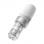 Белый автоматический мастурбатор Extra Sauce - Sauce - в Рубцовске купить с доставкой