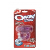 Фиолетовое эрекционное виброкольцо OWOW PURPLE - Screaming O - в Рубцовске купить с доставкой