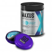 Гладкие презервативы Maxus G spot с двойной спиралью - 15 шт. - Maxus - купить с доставкой в Рубцовске
