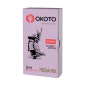Презервативы OKOTO Mega Mix - 12 шт. - Sitabella - купить с доставкой в Рубцовске