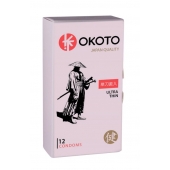 Тонкие презервативы OKOTO Ultra Thin - 12 шт. - Sitabella - купить с доставкой в Рубцовске
